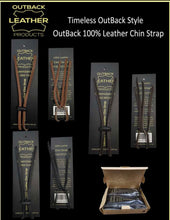 Load image into Gallery viewer, Outback 100% Leather Chin Strap
